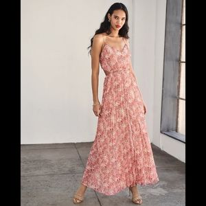 Express Print Strappy Cutout Maxi Dress